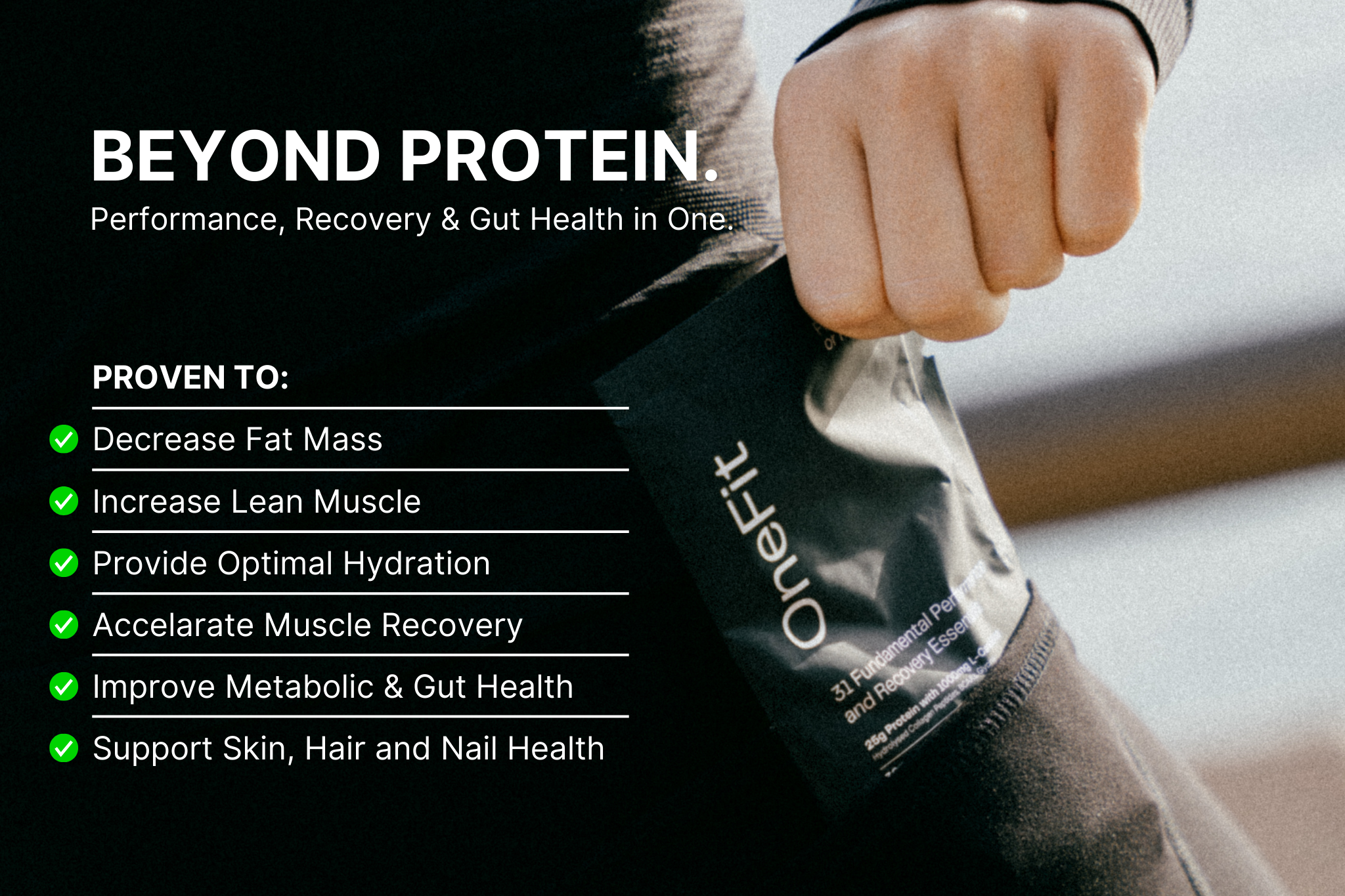 OneFit: Daily Performance, Recovery + Hydration