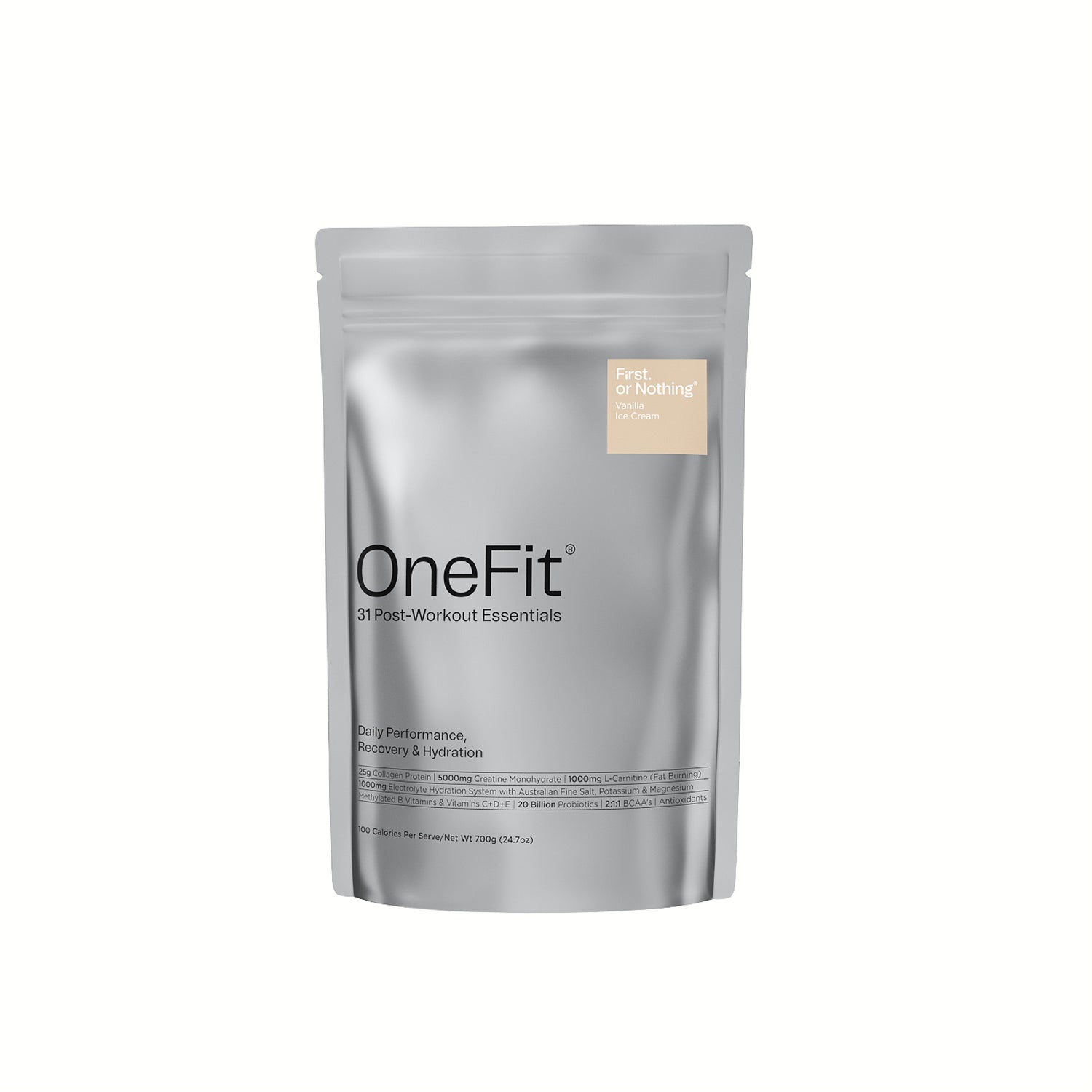 OneFit® Vanilla Ice Cream Pouches
